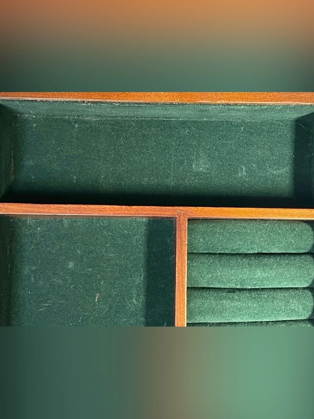 World Map Jewelry Box w/ Lined Interior - Geography - Trinket